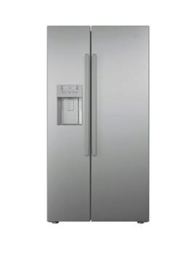 Beko Asn541S Usa Style Frost-Free Fridge Freezer - Silver Beko Asn541S Usa Style Frost-Free Fridge Freezer - Silver